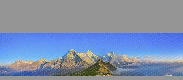 Männlichen Eiger Mönch Jungfrau Herbststimmung Schweizer Panorama Alpenpanorama