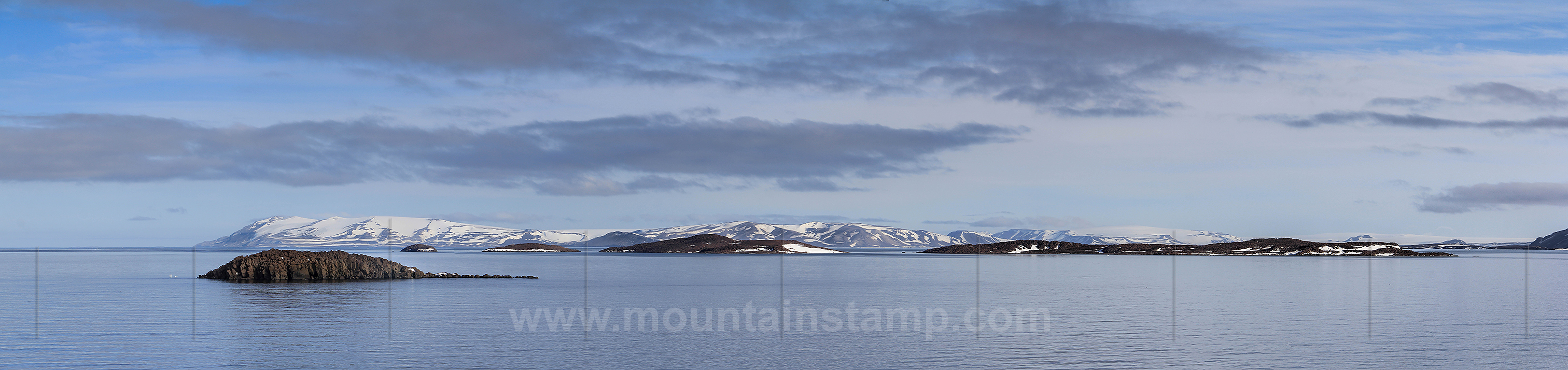 Spitsbergen panorama Hinlopen Strait