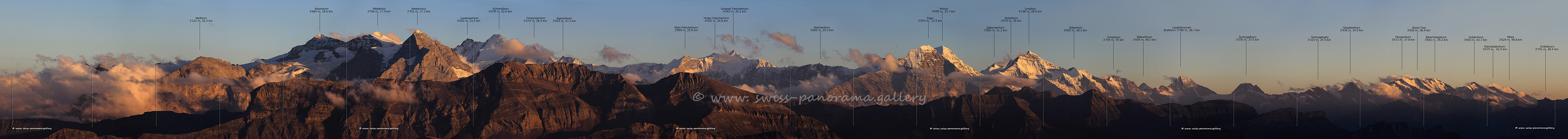 Brienzer Rothorn panorama