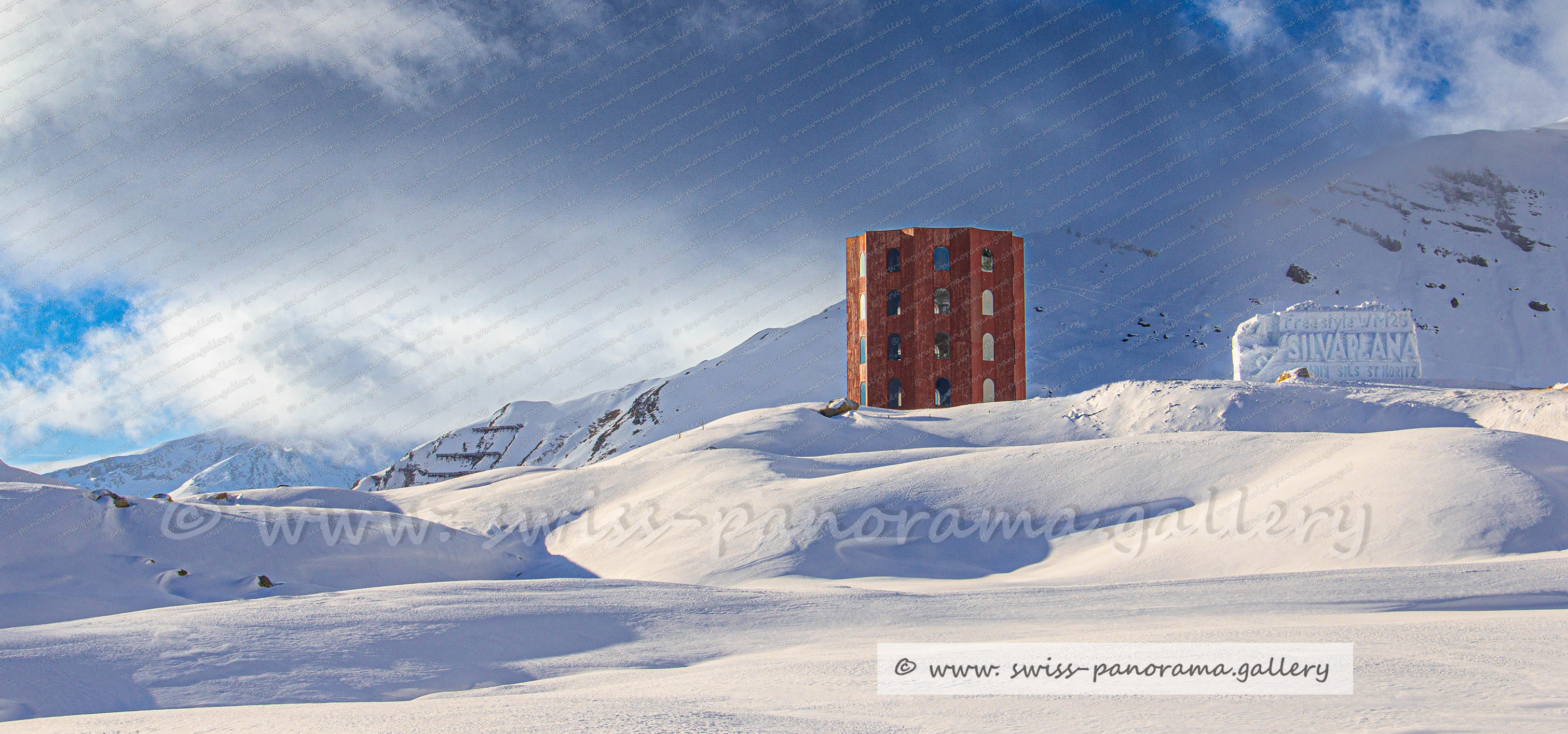 Switzerland Julierpass Theaterturm Origen auf der Passhöhe, swiss panorama.gallery