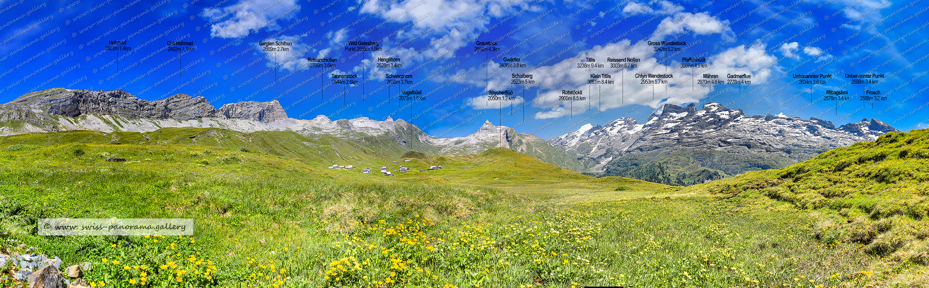 Melchsee-Frutt Tannalp panorama