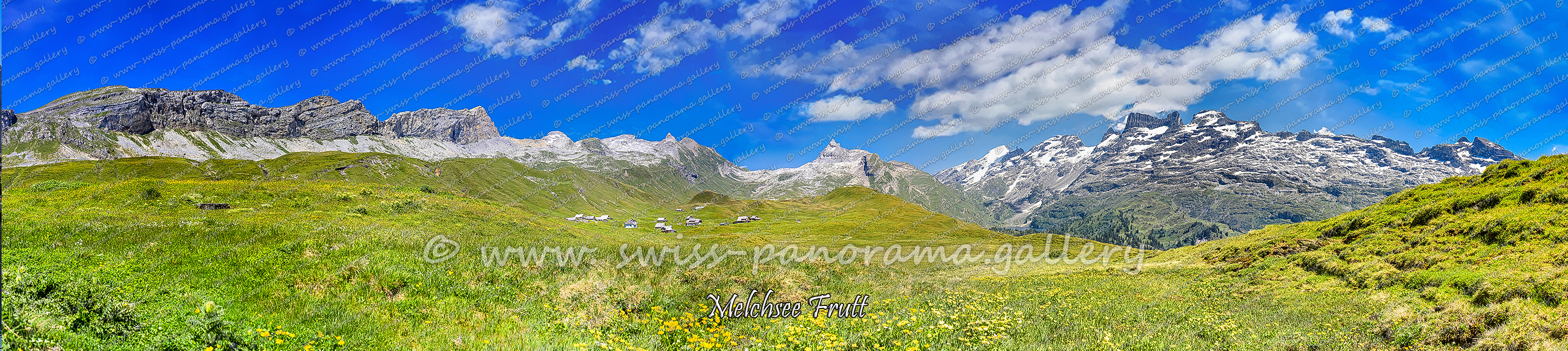 Switzerland Panorama Melchsee_Frutt