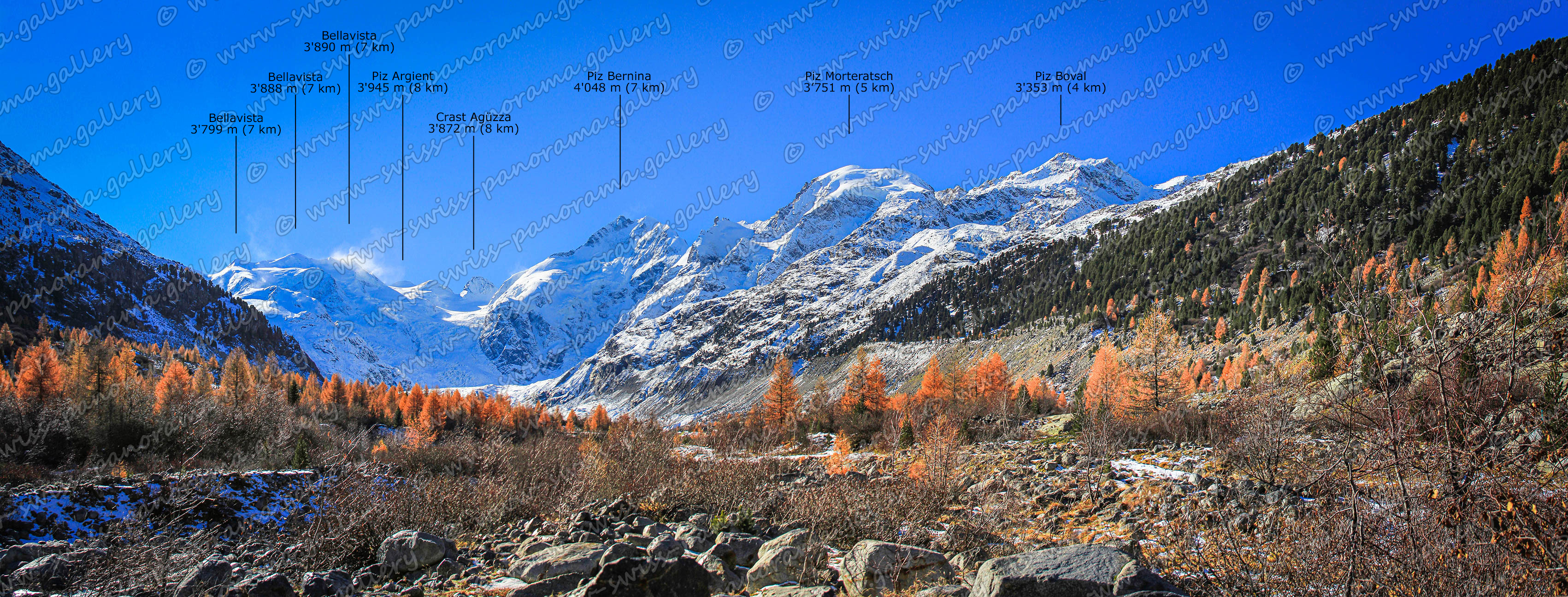 Panorama Morteratsch