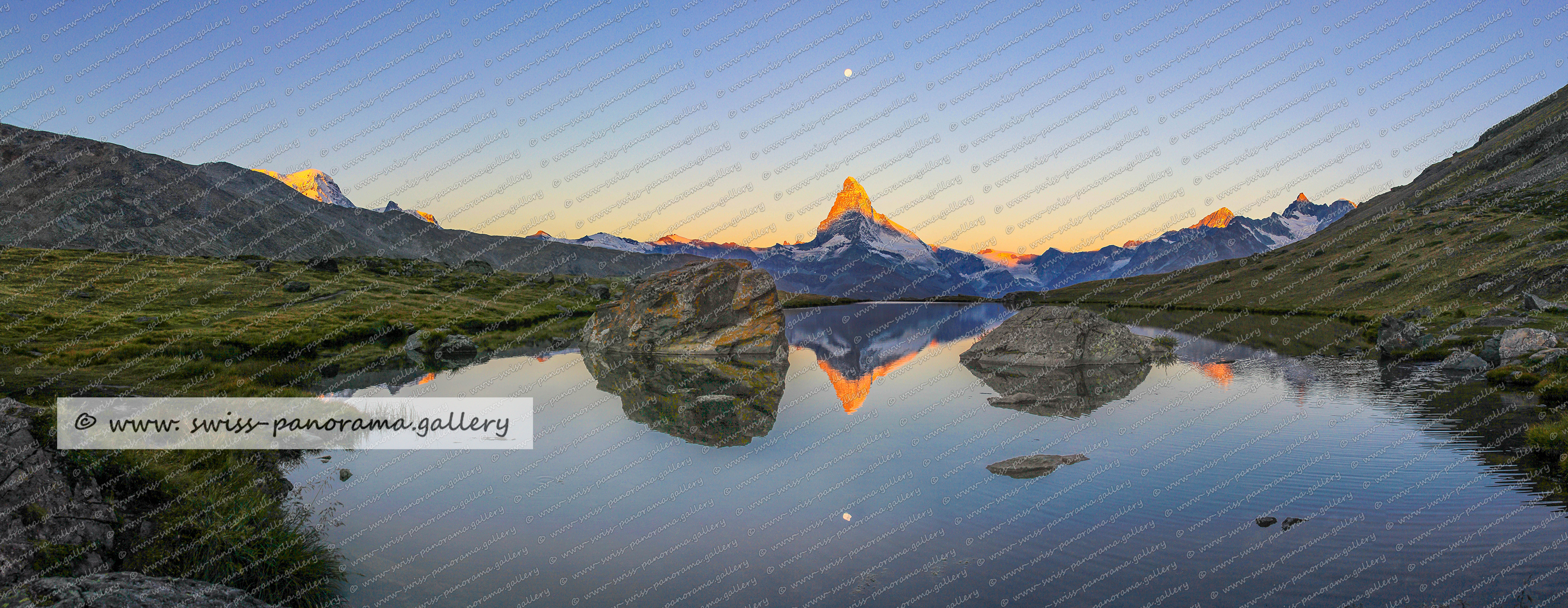 Zermatt panorama Stellisee